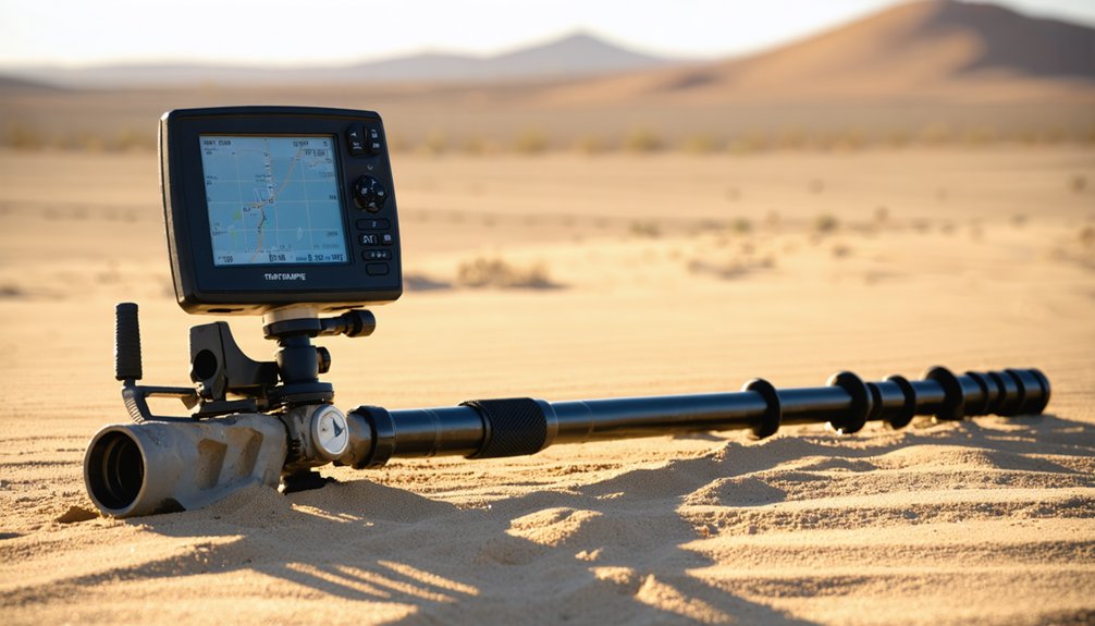 gps enabled metal detecting devices