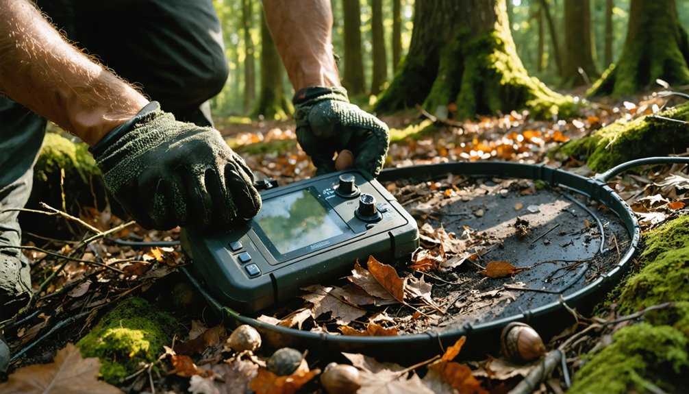 ground balance discrimination filtering