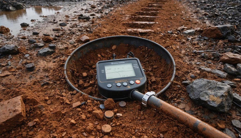 ground mineralization causes false signals