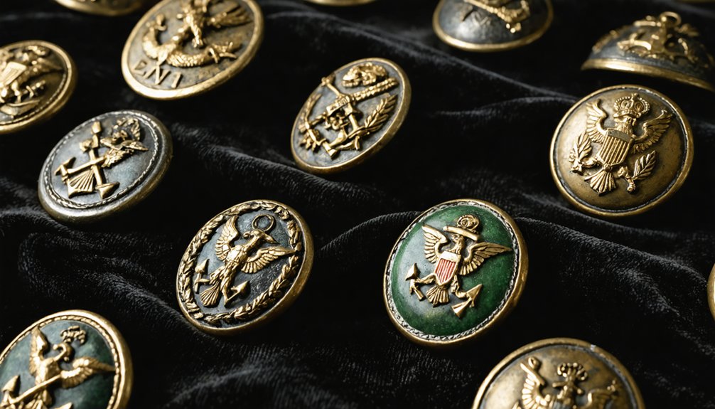 guide to military buttons