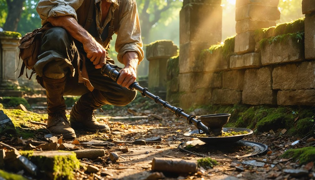 historic gold treasure hunting