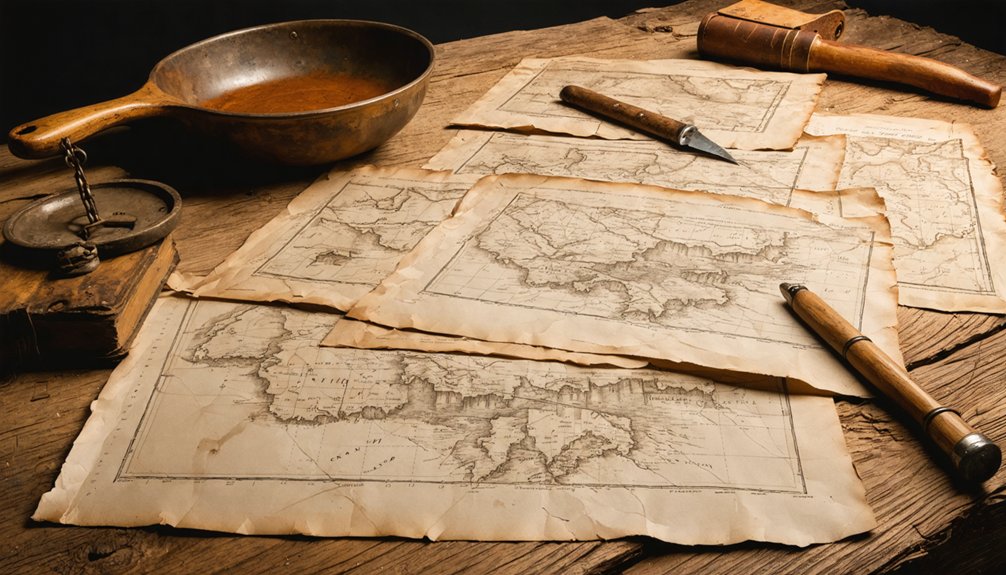 historic mining records and maps