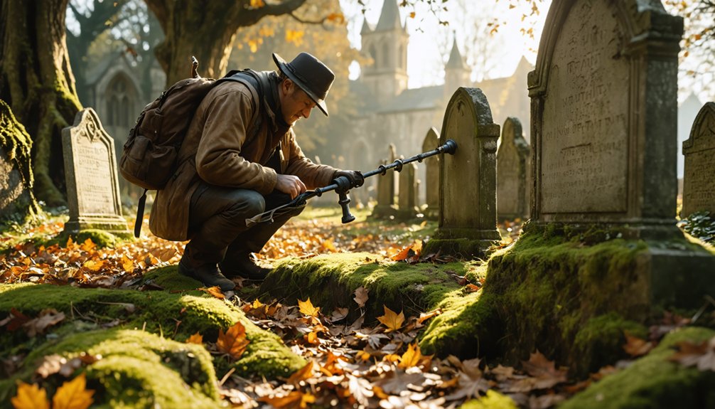 historical churchyard metal detecting