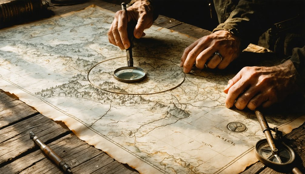 historical maps for metal detecting