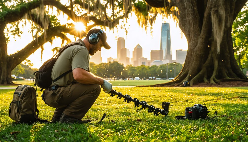 houston metal detecting regulations