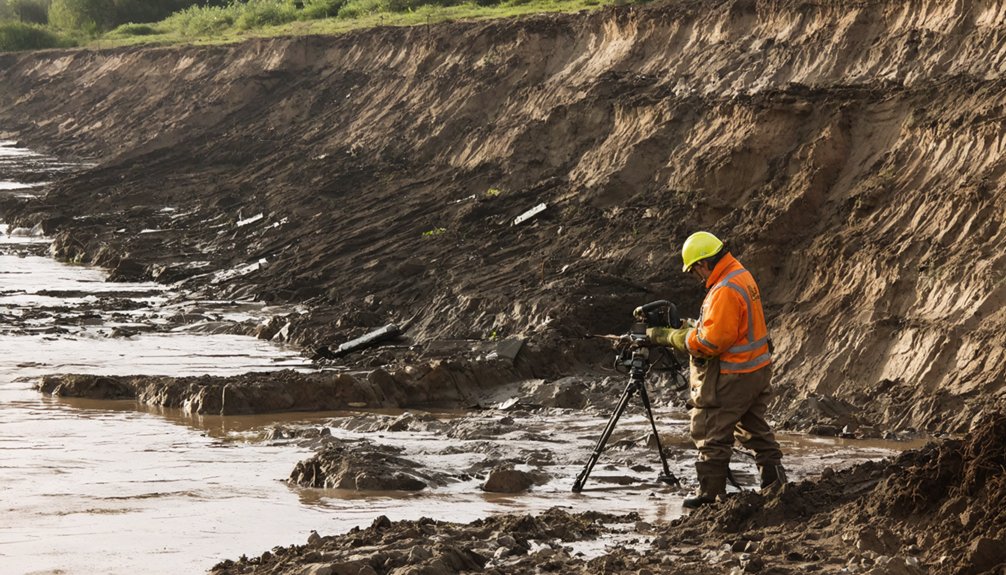 identify eroded flood zones