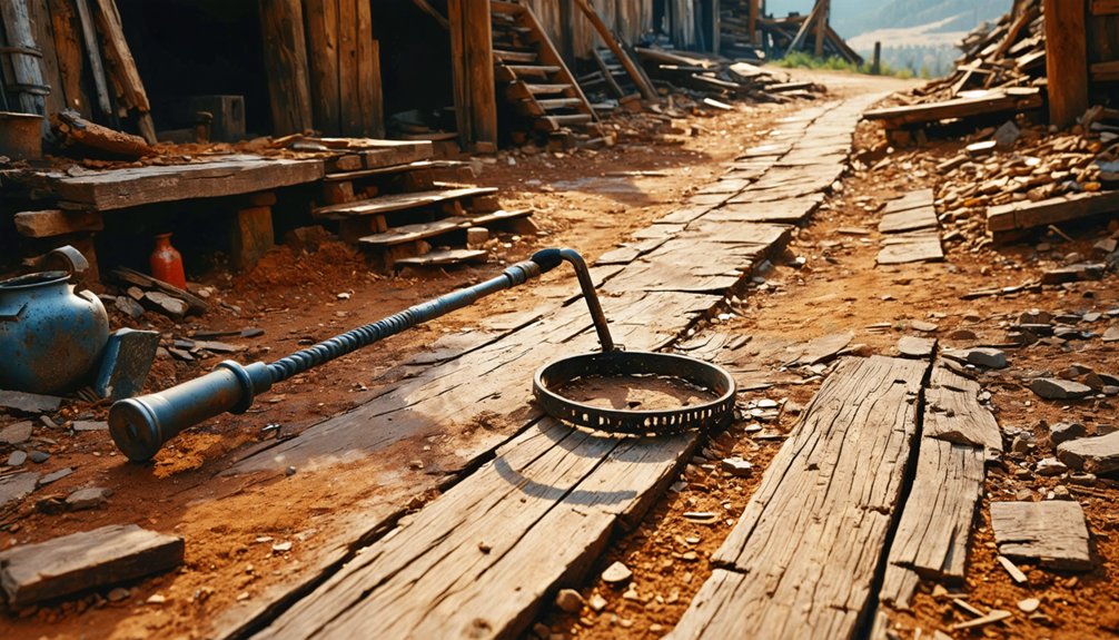 identifying gold mining locations