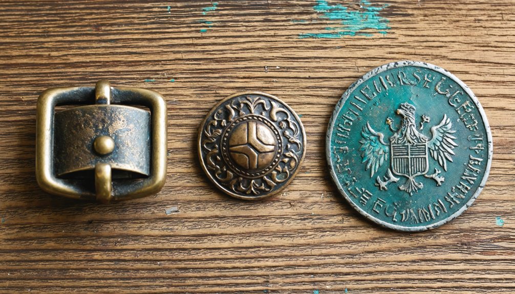 identifying marked metal finds