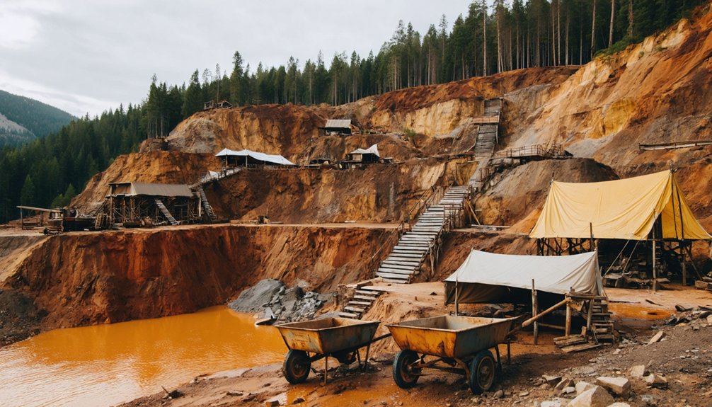 incorporated mines and regions