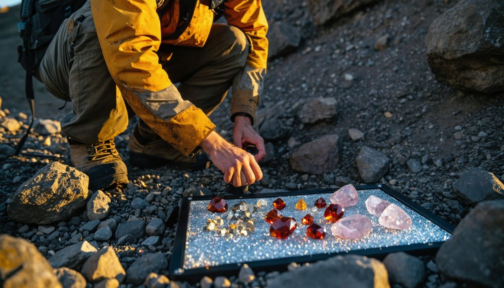 indicator mineral metal detector prospecting