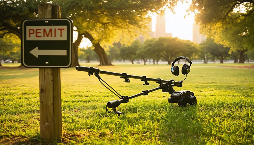 irving metal detecting regulations