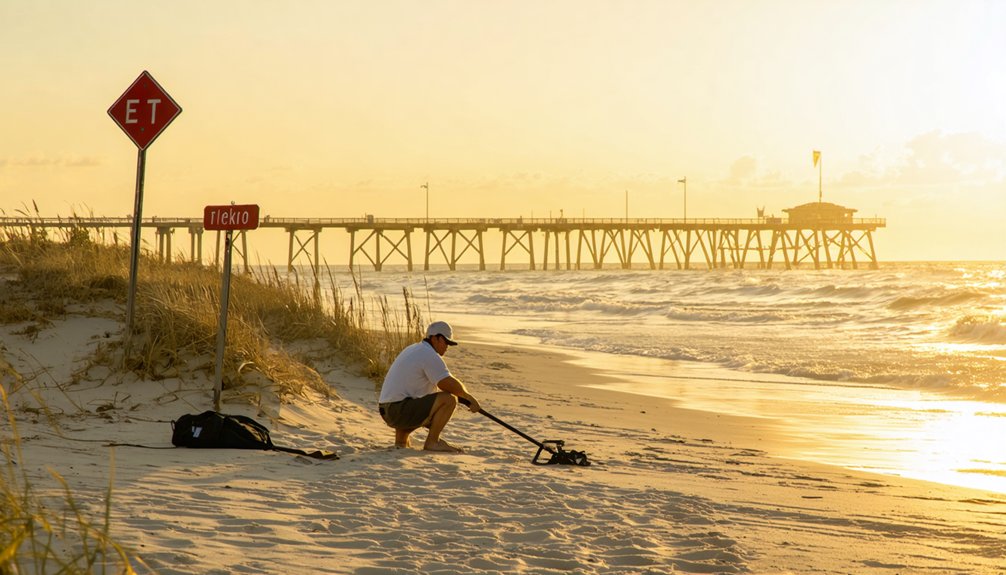 jacksonville metal detecting rules