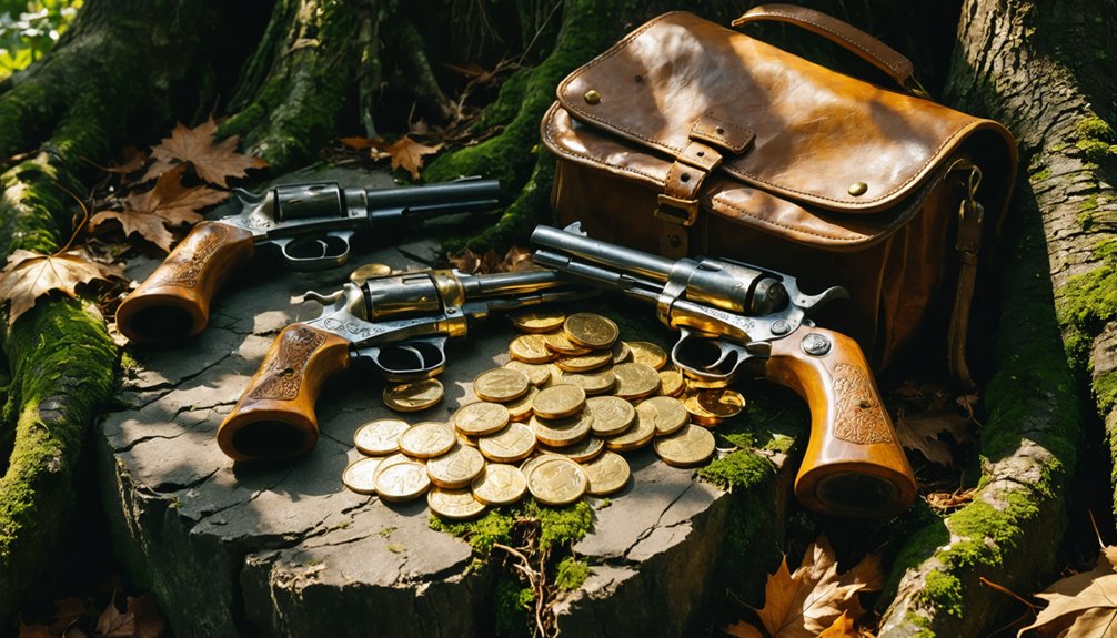 jesse james hidden treasure