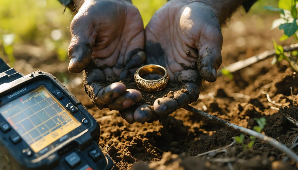 jewelry detection frequency discrimination