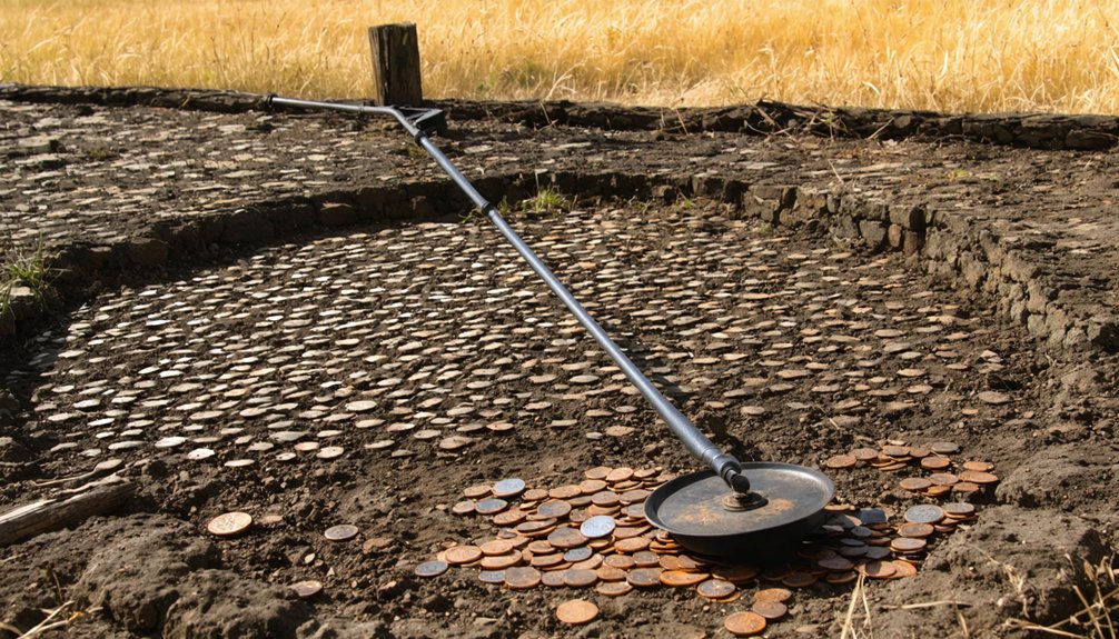 key zones for treasure detection