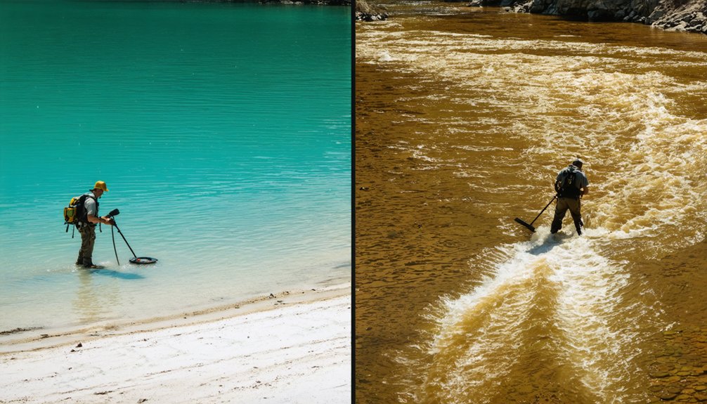 lake vs river detection