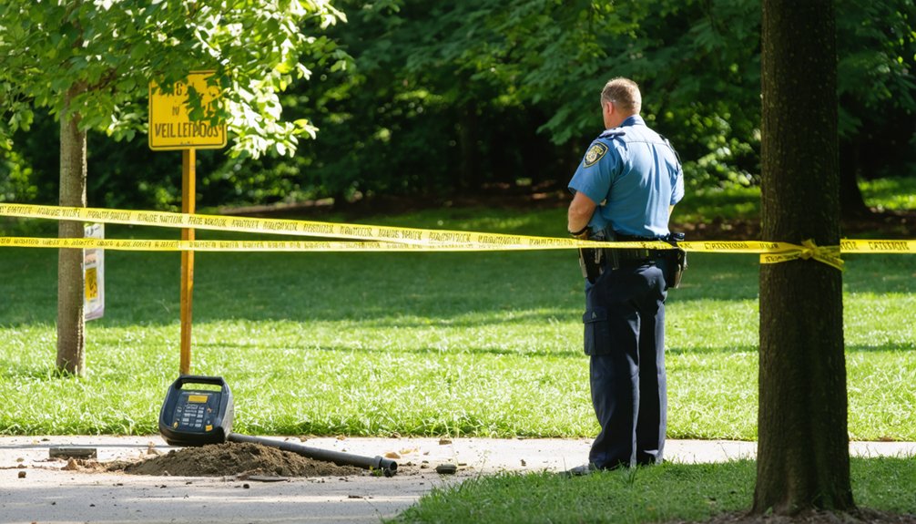 legal penalties for unauthorized detecting