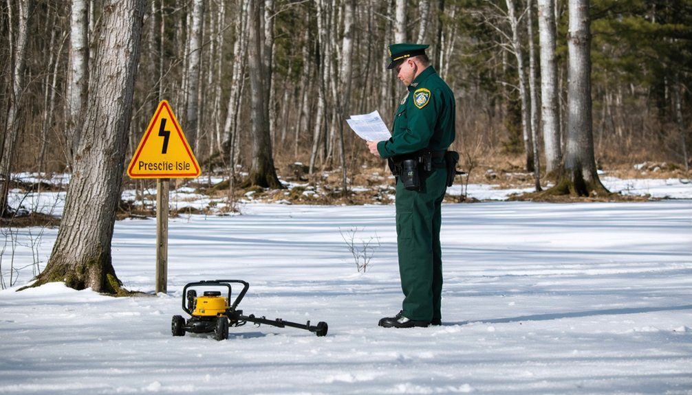 legal penalties for unauthorized detection