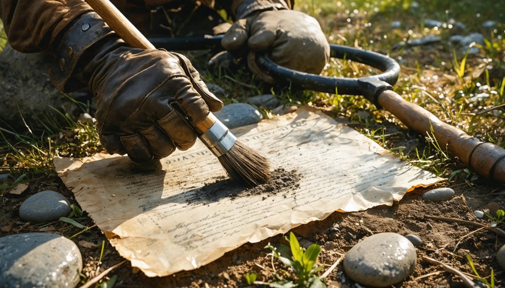 legally deposit historical archaeological artifacts