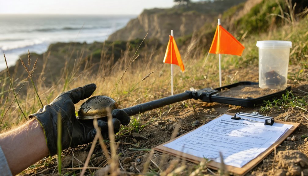 legally report archaeological finds