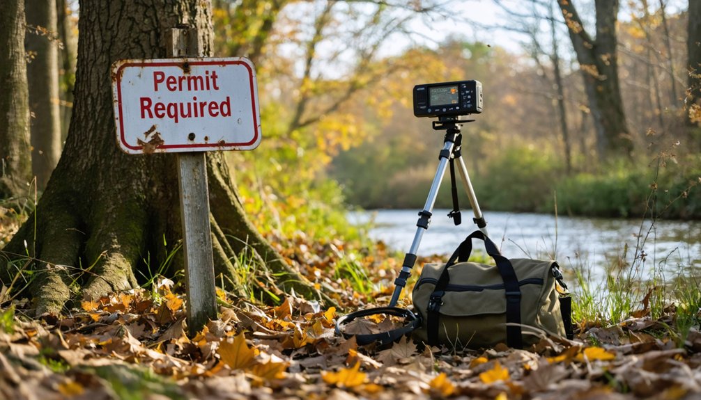 limited metal detecting permits