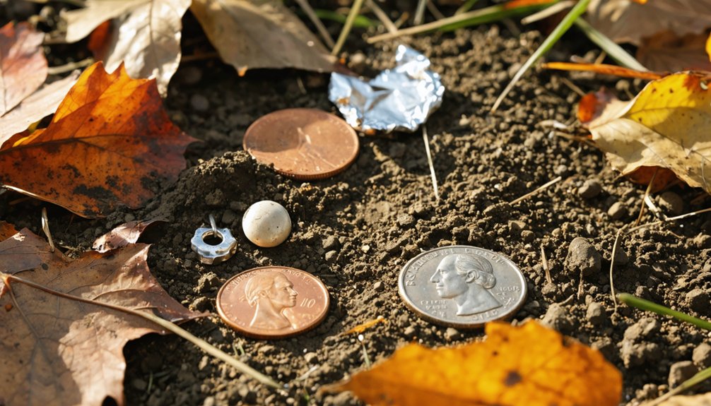 lost coins near candy stations