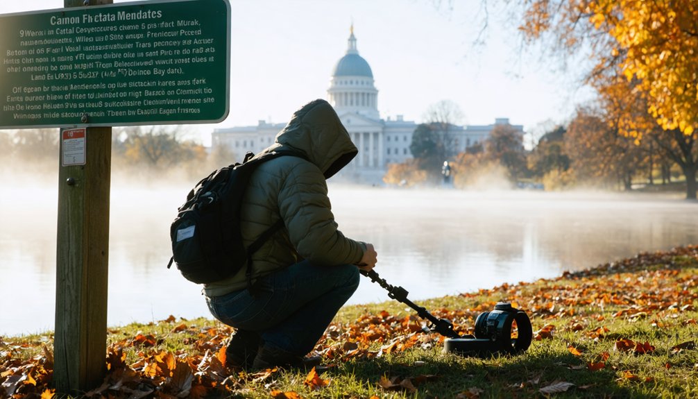 madison metal detecting regulations