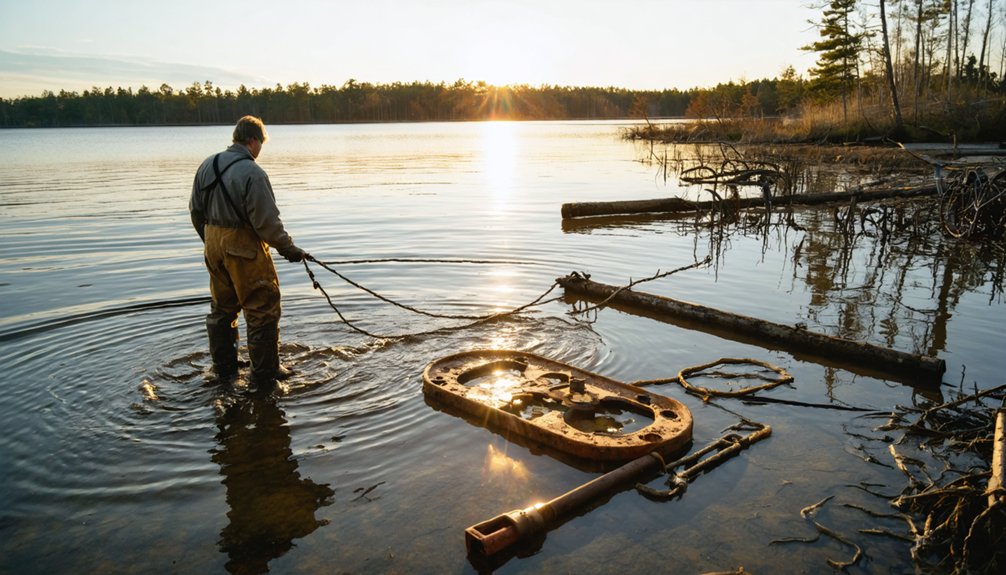 magnet fishing chesapeake bay