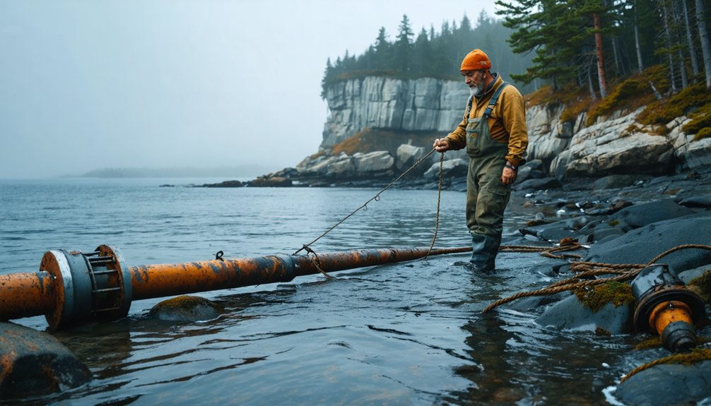 magnet fishing in maine
