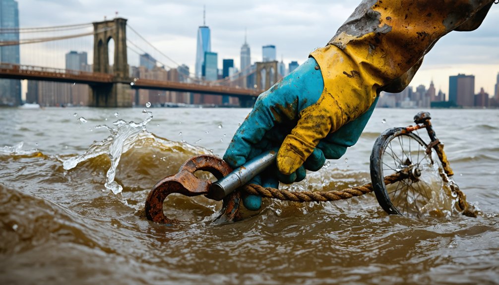 magnet fishing in new york