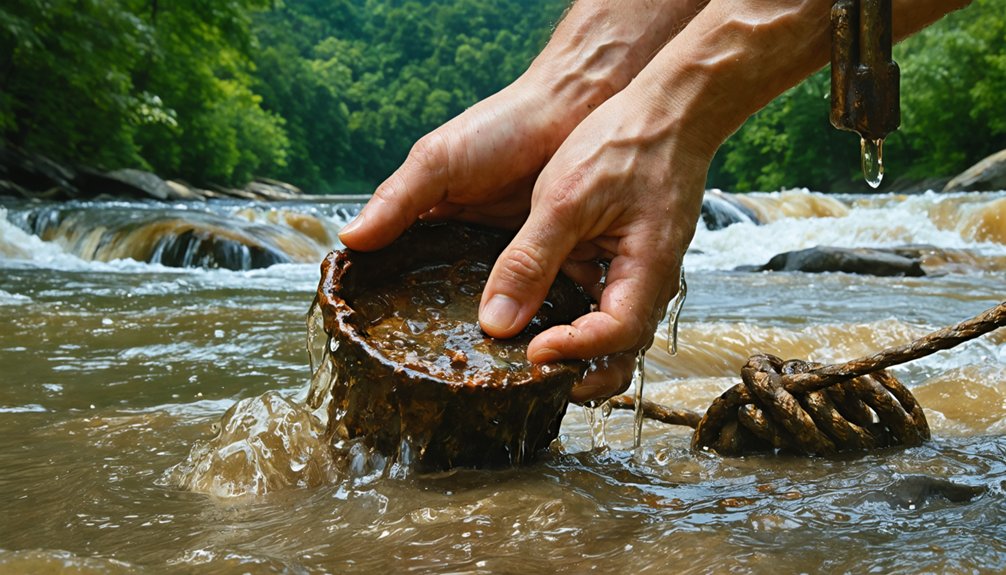 magnet fishing ozark river