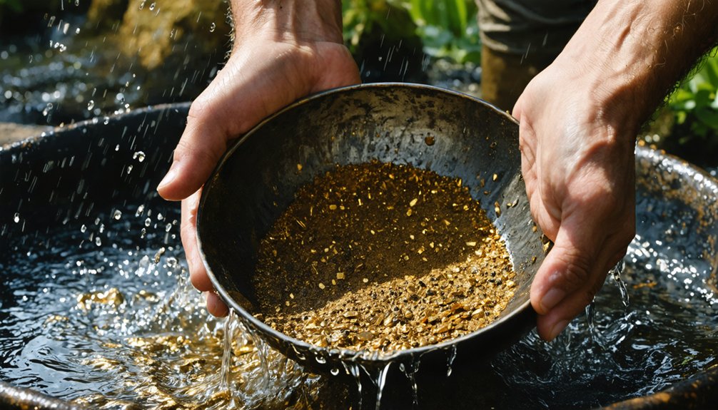 magnet pan separate gold