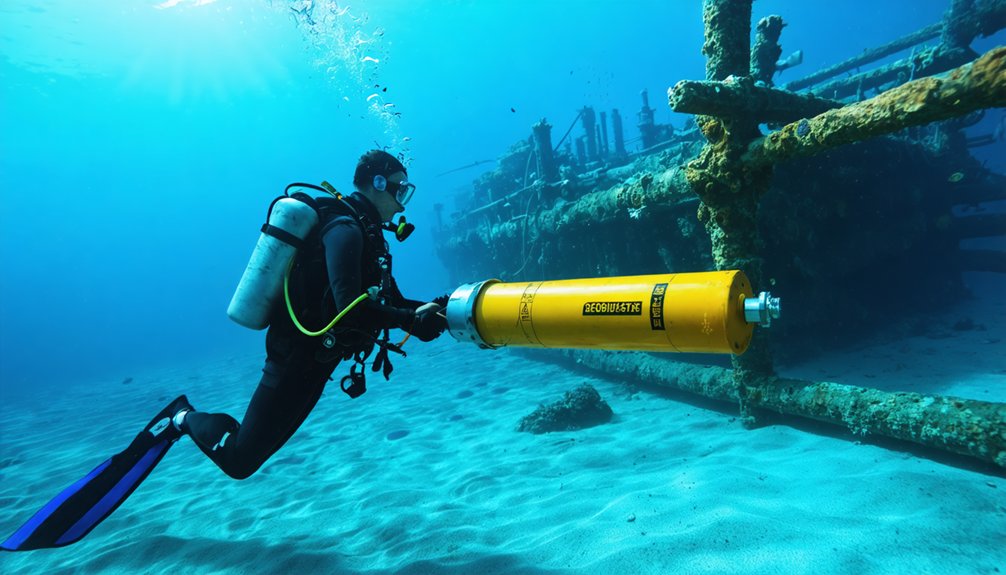 magnetometer aids shipwreck detection