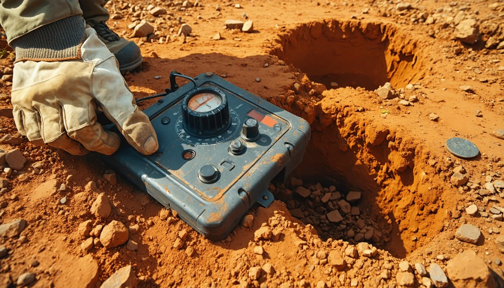 manual ground balance calibration