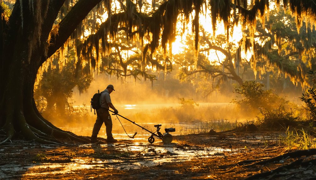 metal detecting chatham county georgia