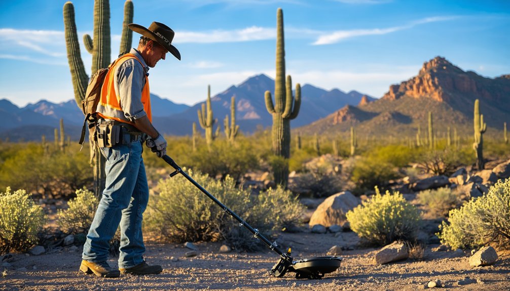 metal detecting in tombstone arizona