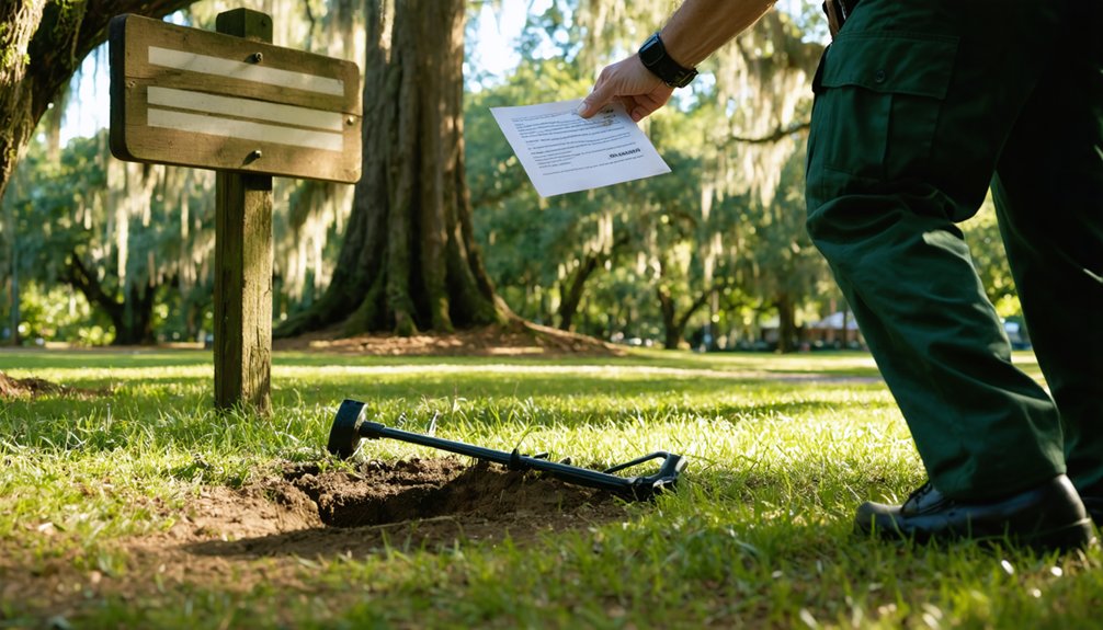 metal detecting legal consequences