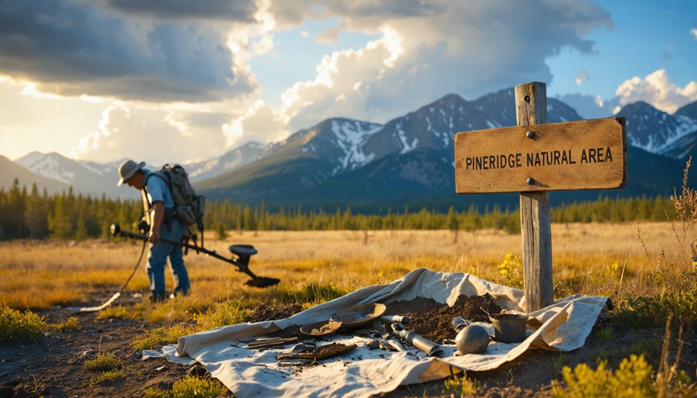 metal detecting locations governed