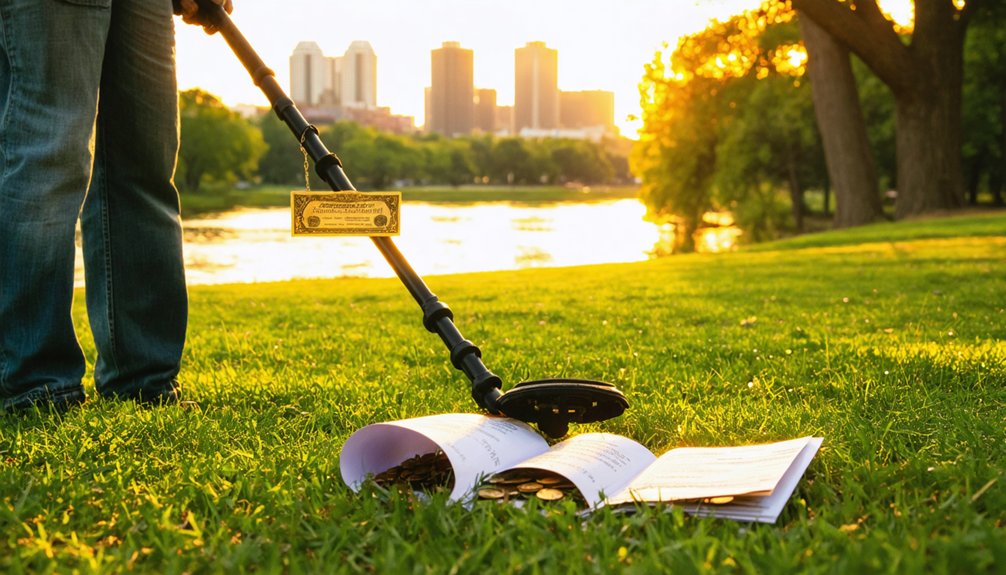 metal detecting permit rules