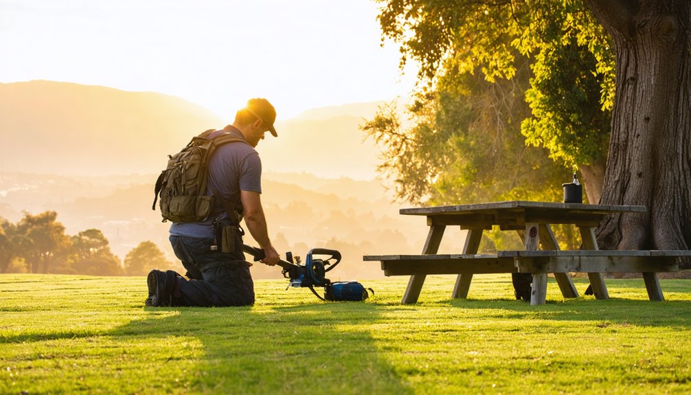 metal detecting permits rules