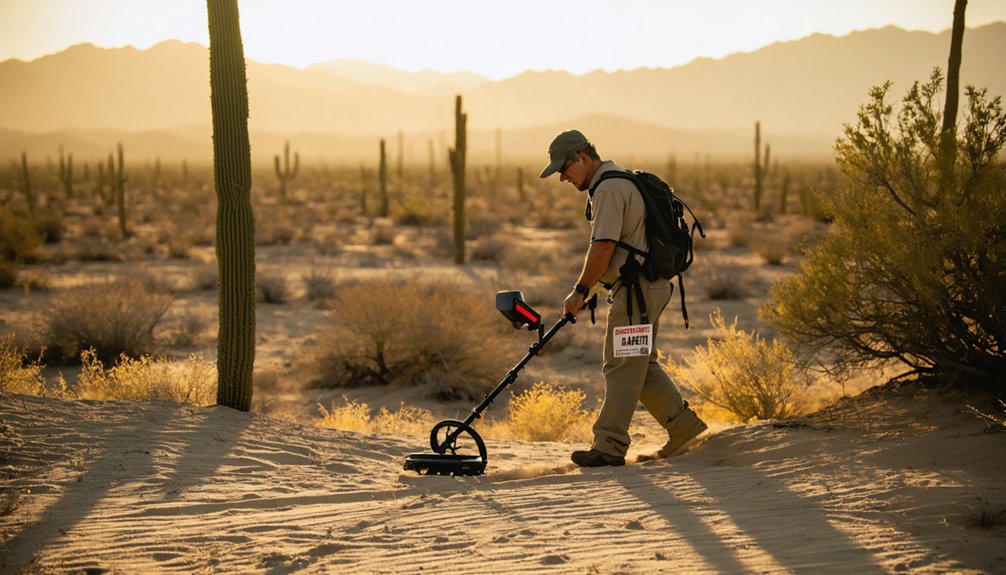 metal detecting regulations adelanto california