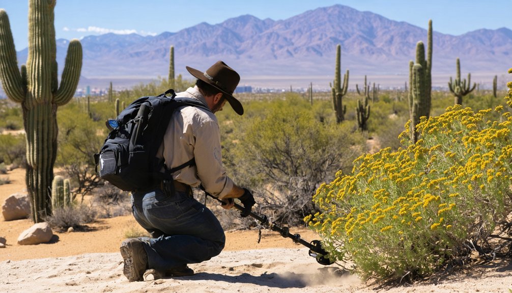 metal detecting regulations arizona