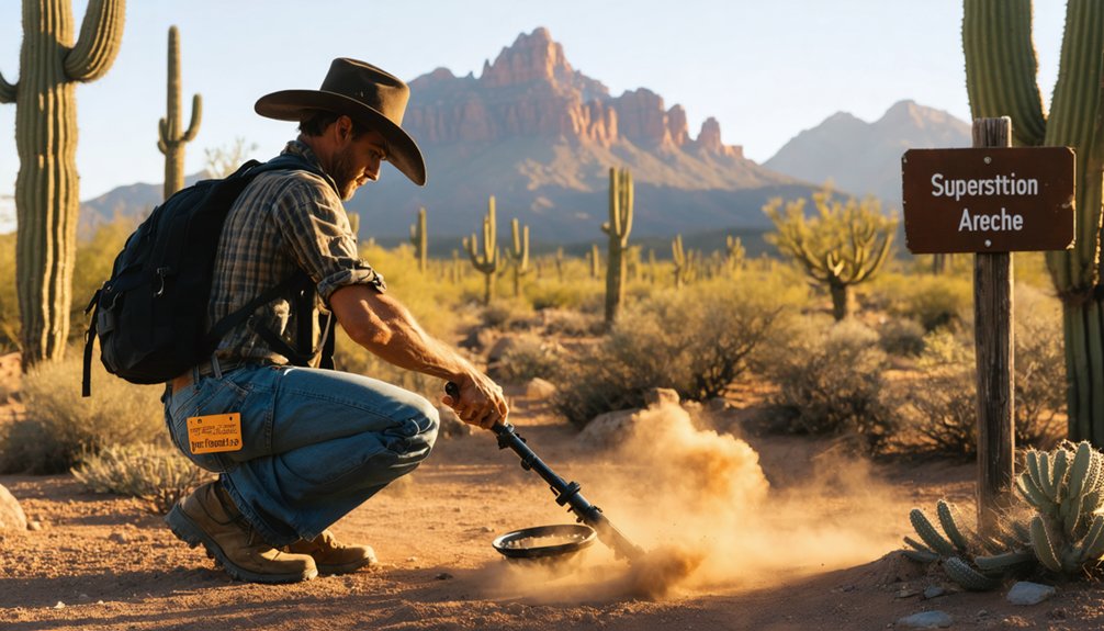 metal detecting regulations arizona