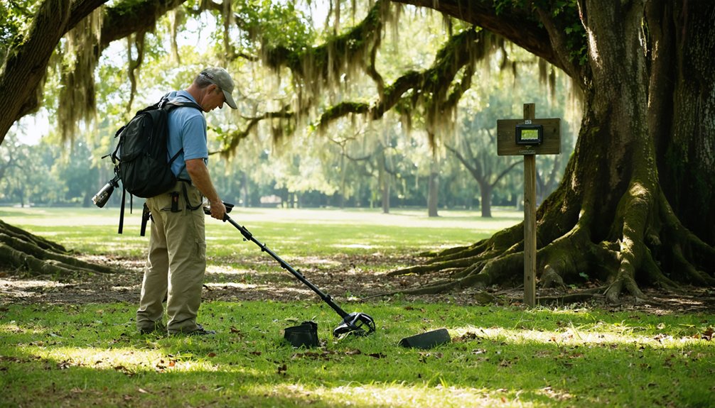 metal detecting regulations bartow florida