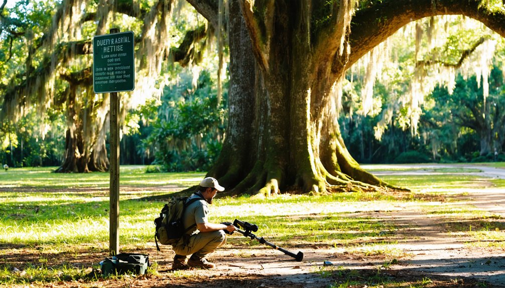 metal detecting regulations louisiana