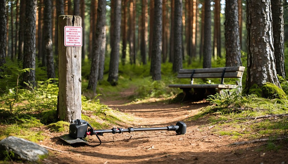 metal detecting regulations minnesota