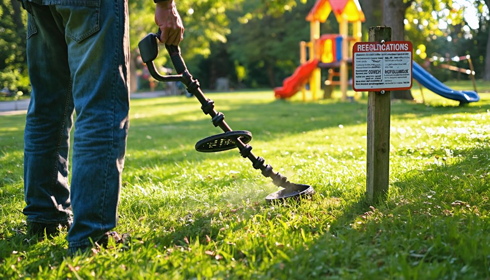 metal detecting regulations missouri