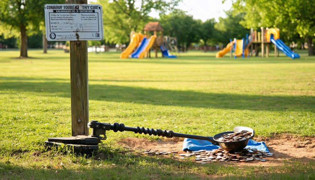 metal detecting regulations oklahoma