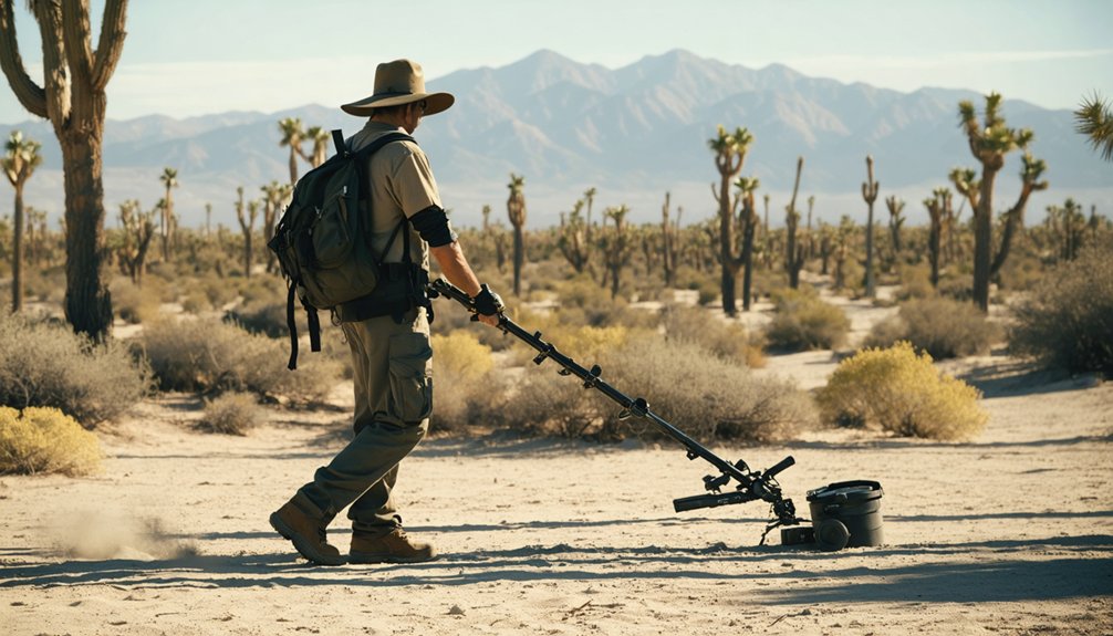 metal detecting regulations palmdale