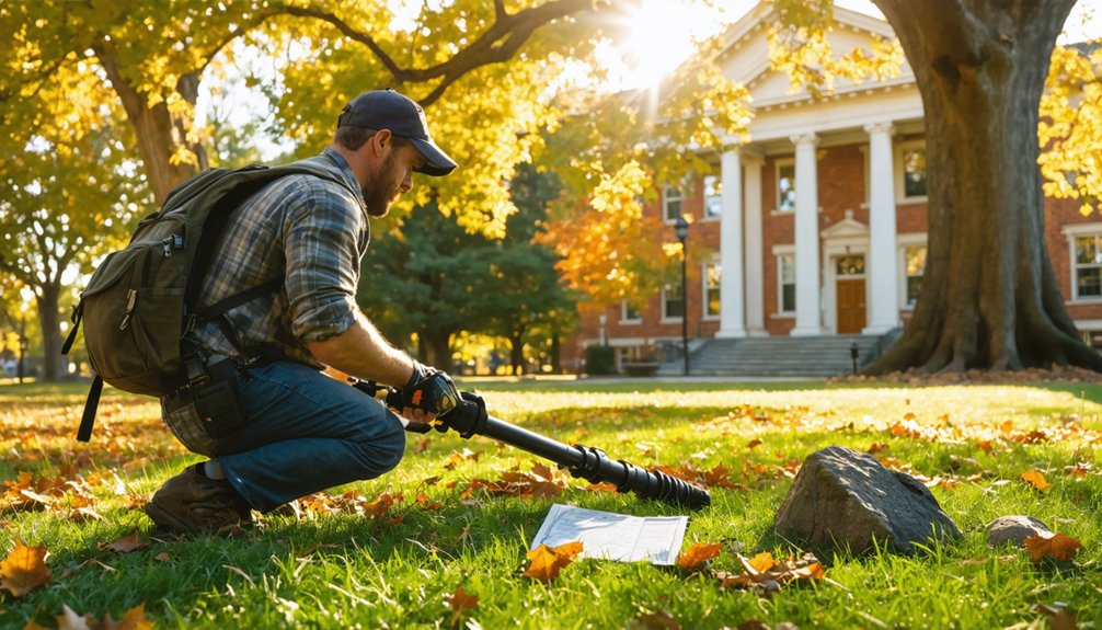 metal detecting regulations princeton